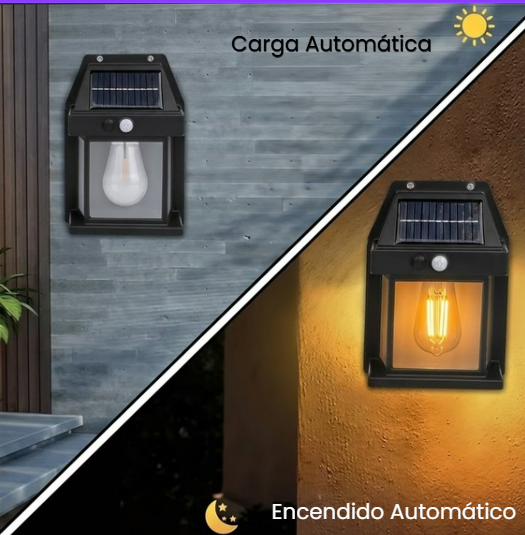 Foco Solar Premium con Sensor de Movimiento