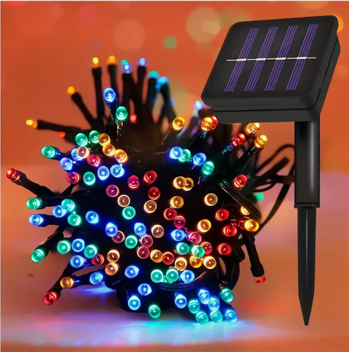 Luces LED Solares Navideñas – 200 Luces